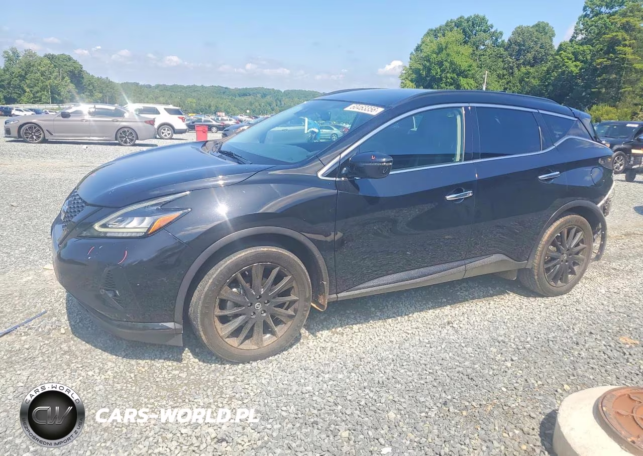 2022 Nissan Murano Sv VIN:5N1AZ2BJ6NC128045 - 1