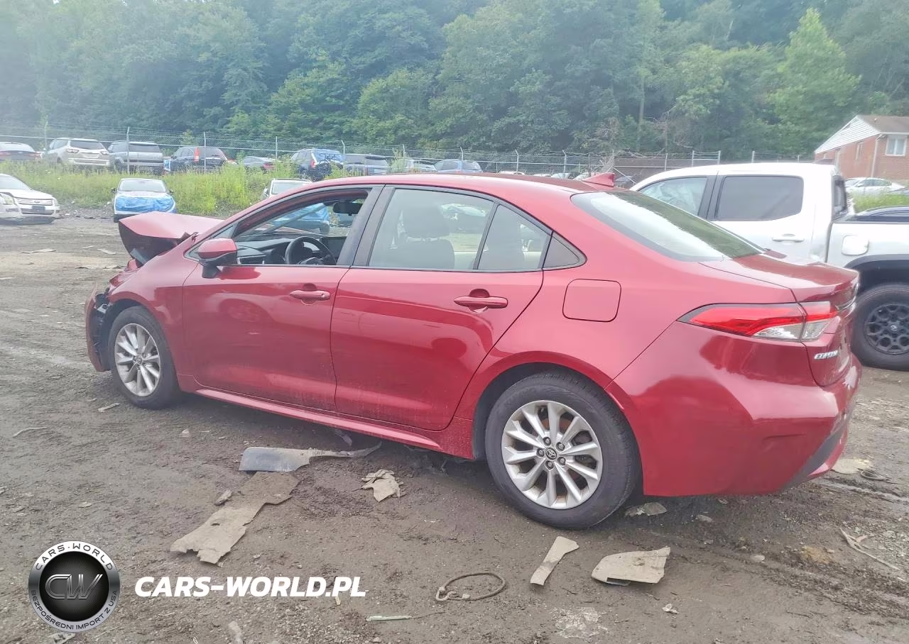 2022 Toyota Corolla Le VIN:JTDVPMAE5NJ203681 - 2