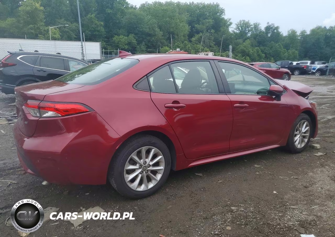 2022 Toyota Corolla Le VIN:JTDVPMAE5NJ203681 - 3
