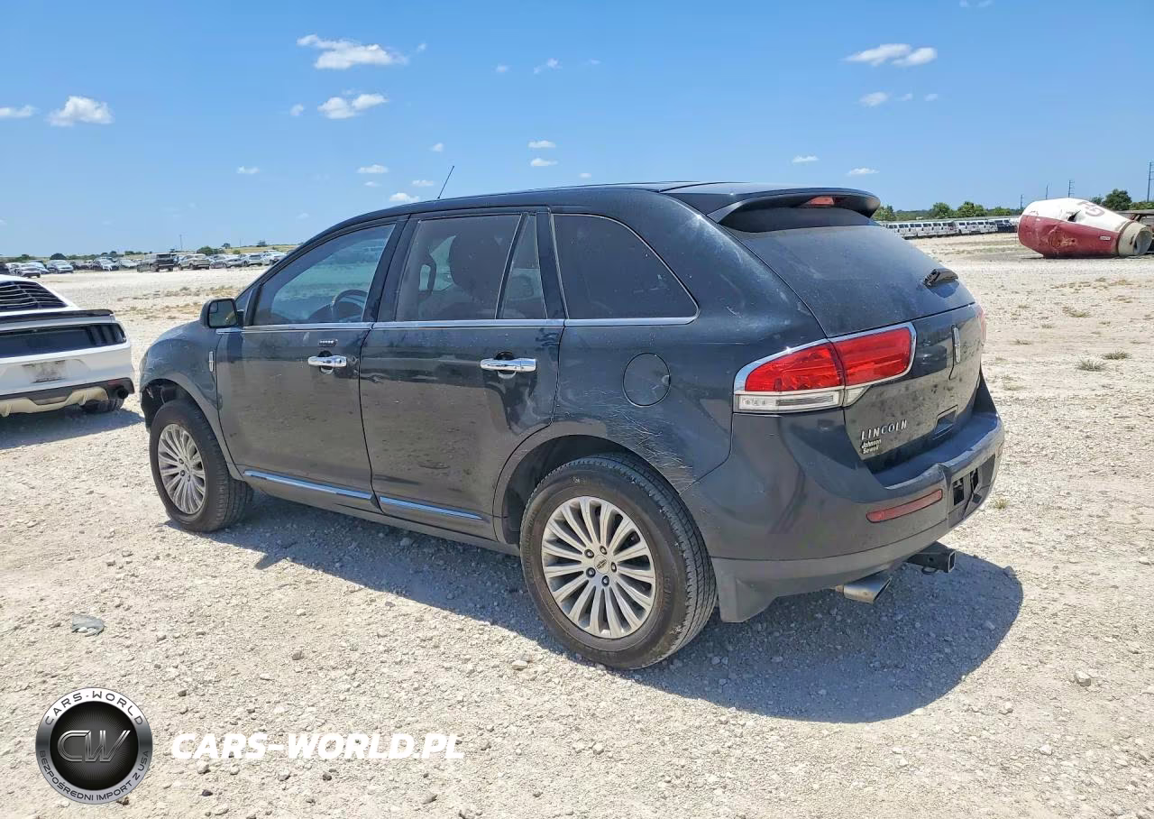 2012 Lincoln Mkx VIN:2LMDJ6JK2CBL11028 - 2