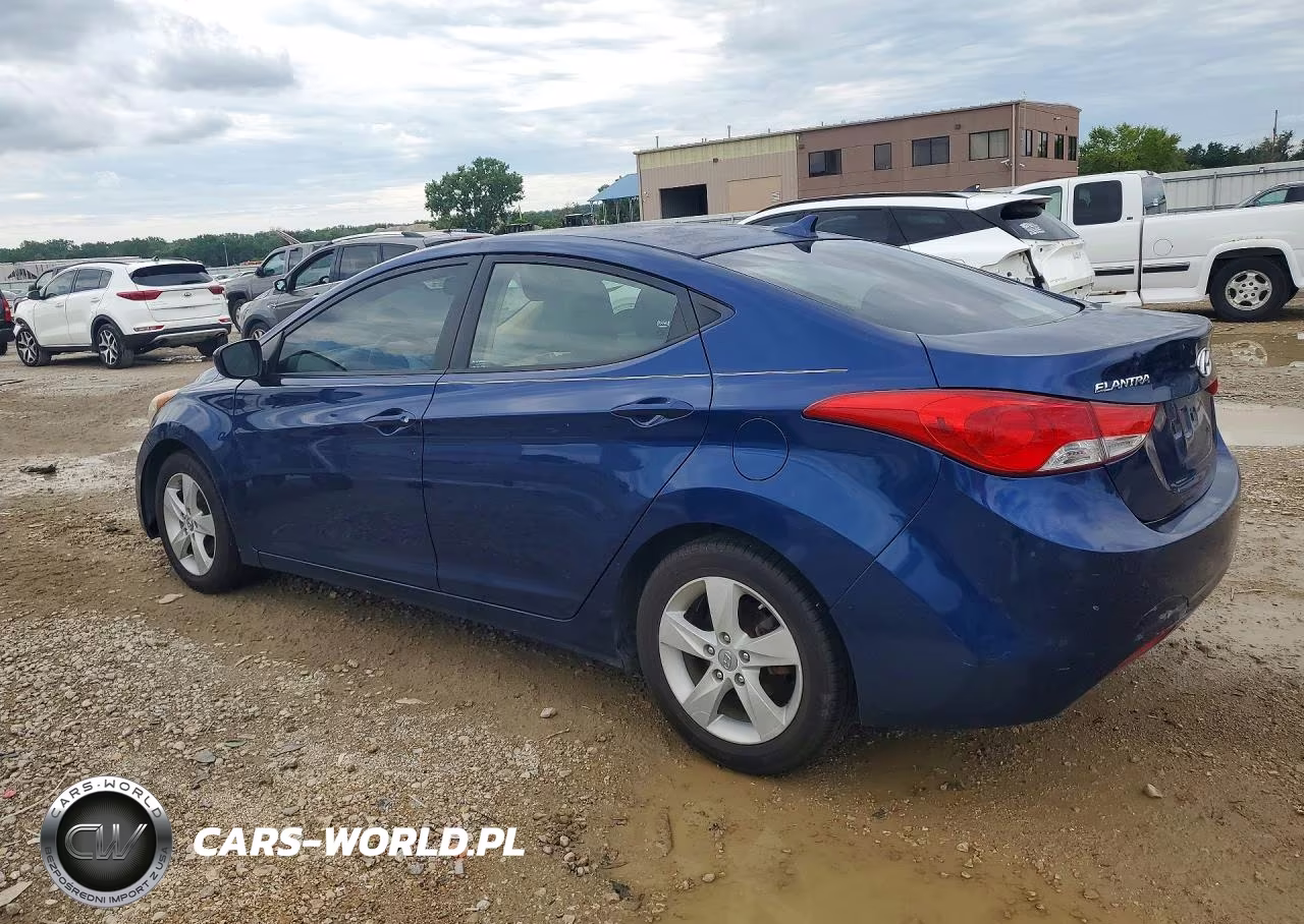 2013 Hyundai Elantra Gls VIN:KMHDH4AE6DU868719 - 2