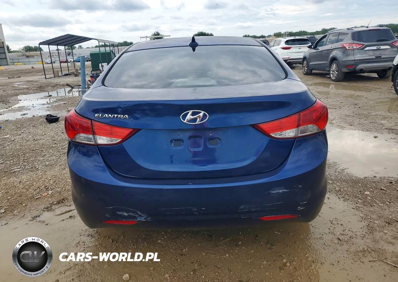 2013 Hyundai Elantra Gls VIN:KMHDH4AE6DU868719 - 6
