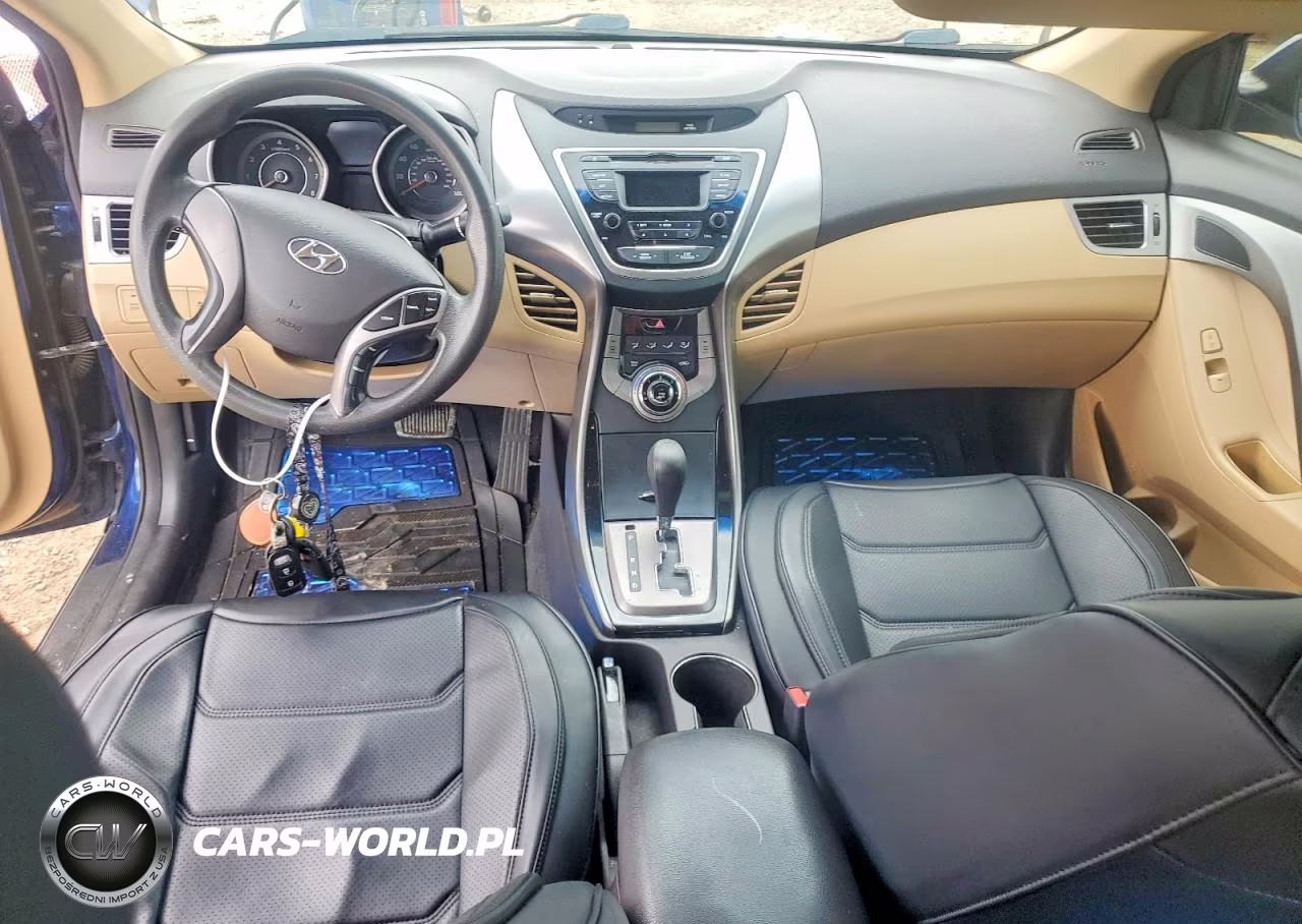 2013 Hyundai Elantra Gls VIN:KMHDH4AE6DU868719 - 8