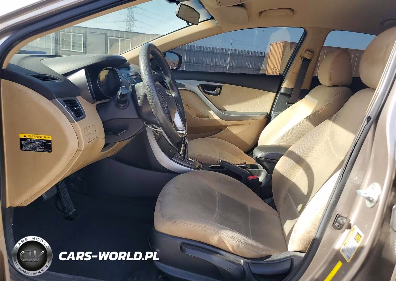 2013 Hyundai Elantra Gls VIN:5NPDH4AE7DH392673 - 7