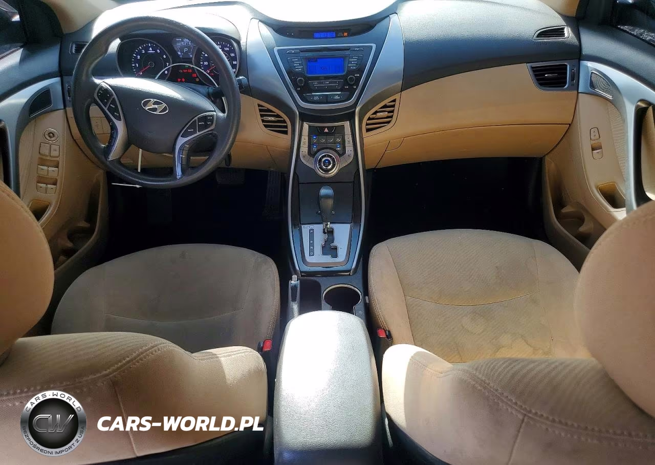 2013 Hyundai Elantra Gls VIN:5NPDH4AE7DH392673 - 8