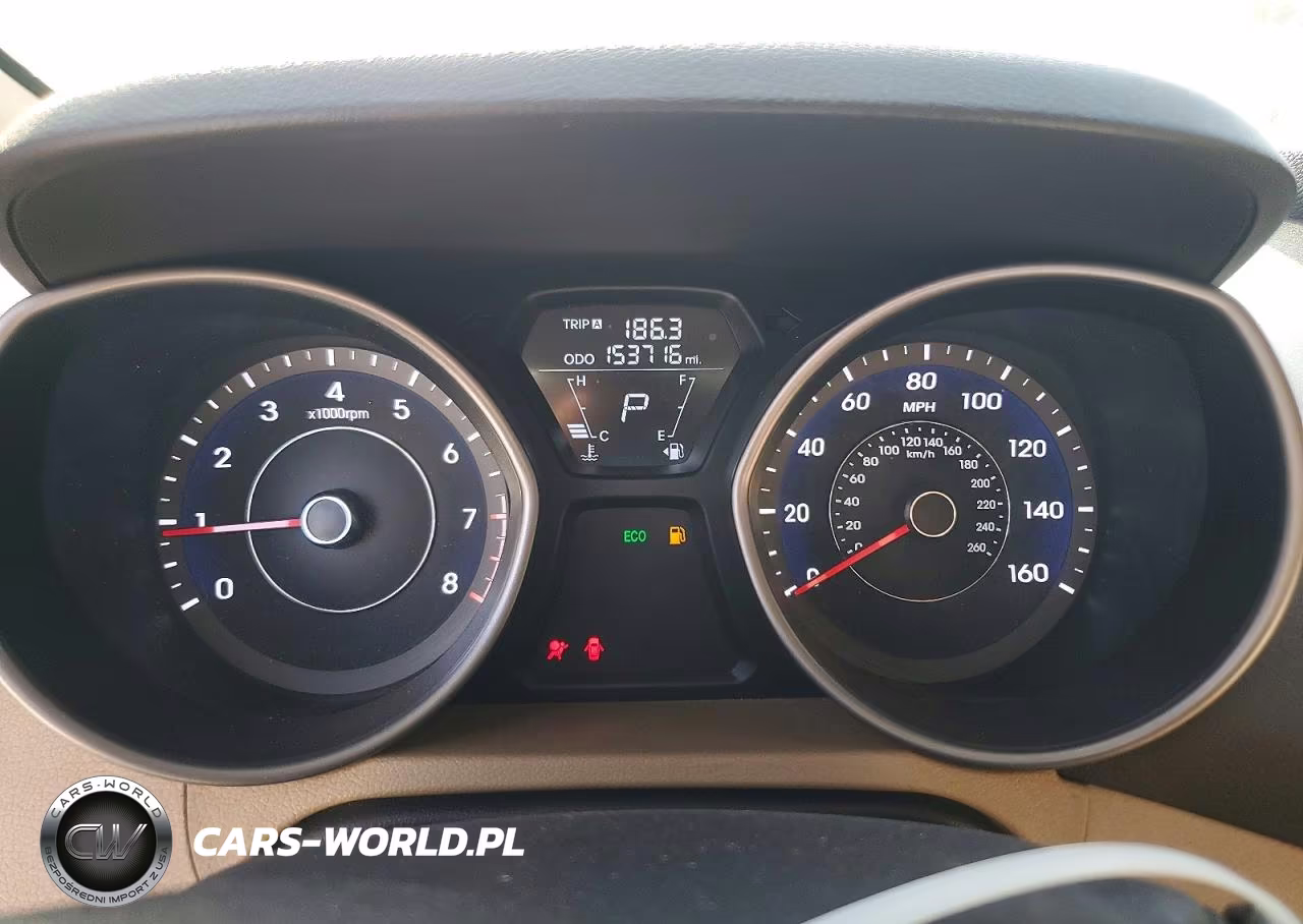 2013 Hyundai Elantra Gls VIN:5NPDH4AE7DH392673 - 9