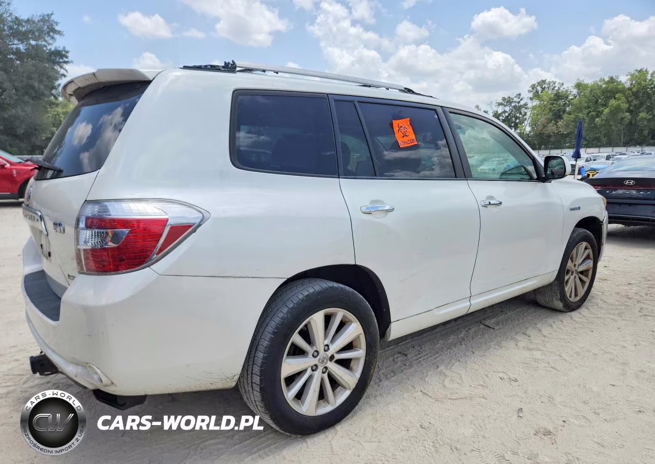 2008 Toyota Highlander Hybrid Limited VIN:JTEEW44AX82017351 - 3