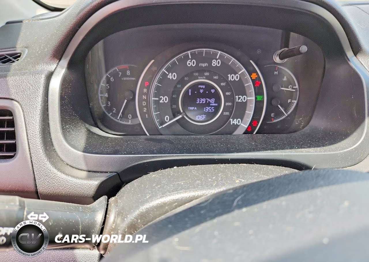 2012 Honda Cr-V Exl VIN:JHLRM3H71CC007611 - 9