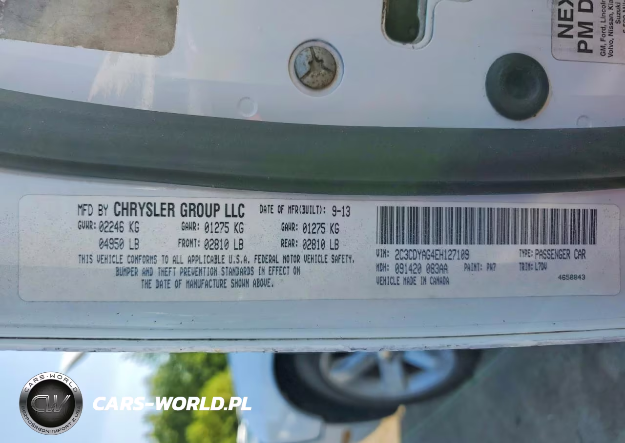 2014 Dodge Challenger Sxt VIN:2C3CDYAG4EH127109 - 12