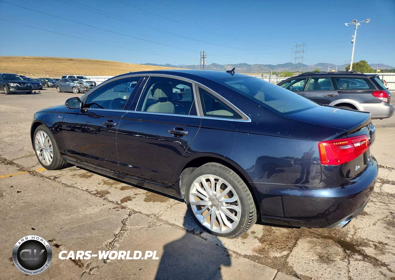 2014 Audi A6 Premium Plus VIN:WAUFGAFC4EN071125 - 2