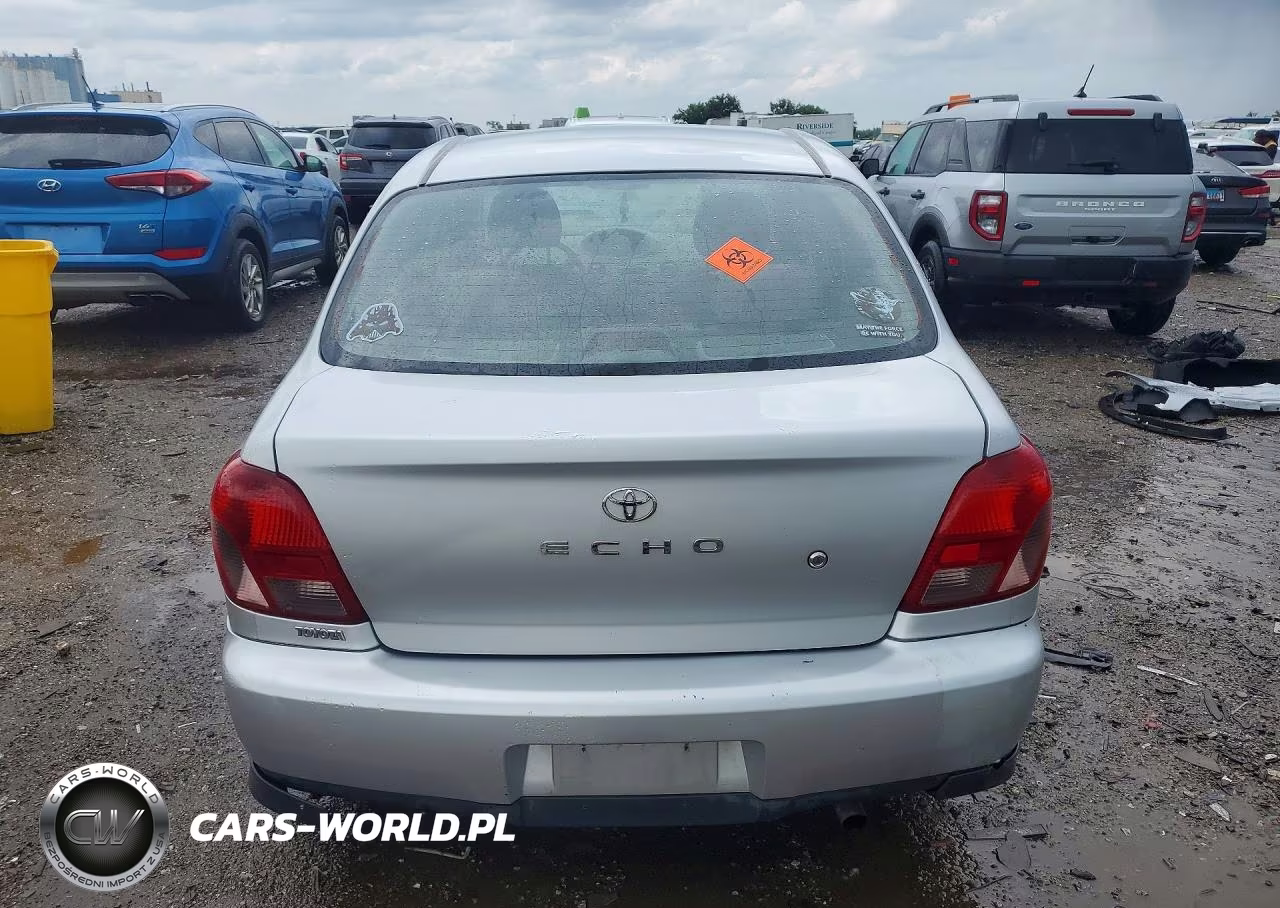 2000 Toyota Echo Base VIN:JTDBT1238Y0091799 - 6