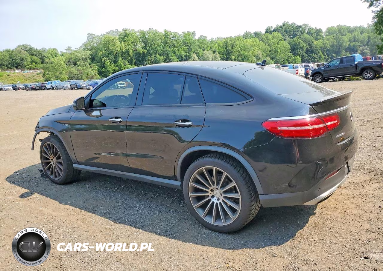 2018 Mercedes-Benz Gle Coupe 43 Amg VIN:4JGED6EB6JA098420 - 2