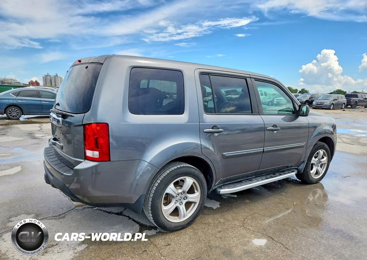 2013 Honda Pilot Exl VIN:5FNYF3H53DB023864 - 3
