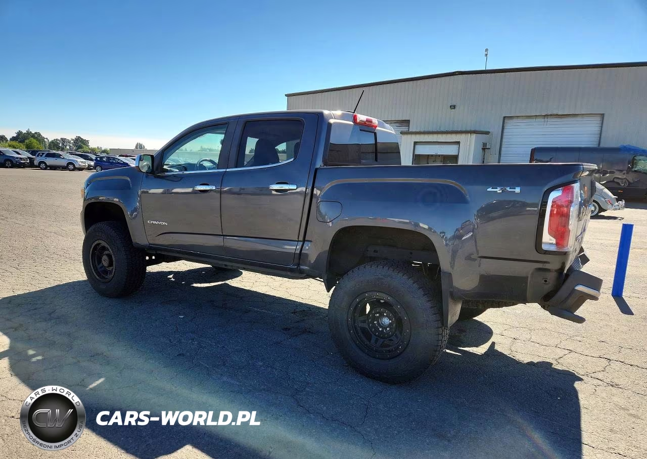 2016 GMC Canyon Slt VIN:1GTG6DE3XG1222346 - 2