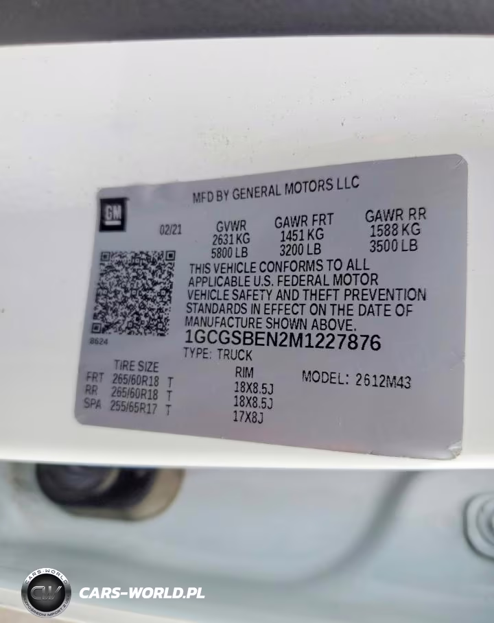 2021 Chevrolet Colorado VIN:1GCGSBEN2M1227876 - 12