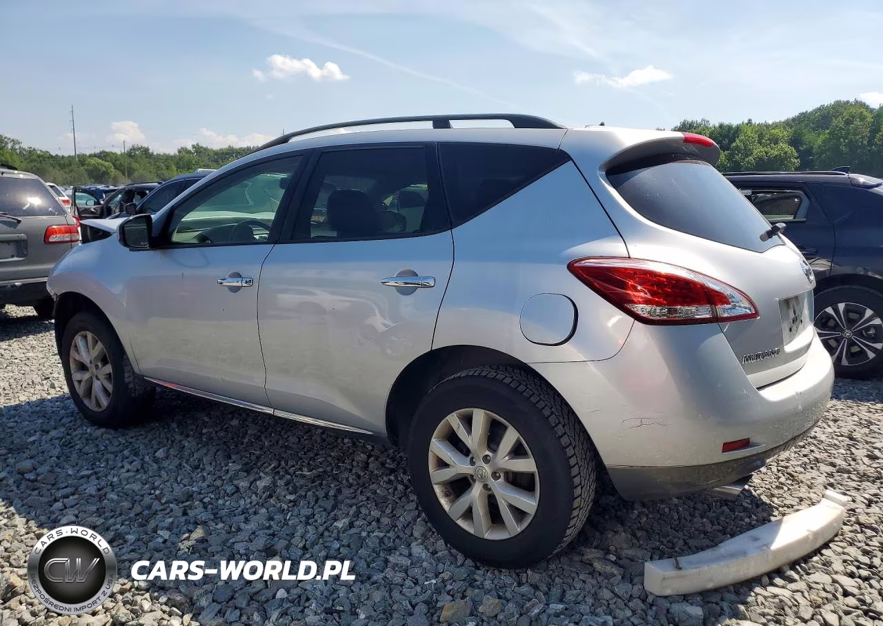 2013 Nissan Murano S VIN:JN8AZ1MW4DW318368 - 2