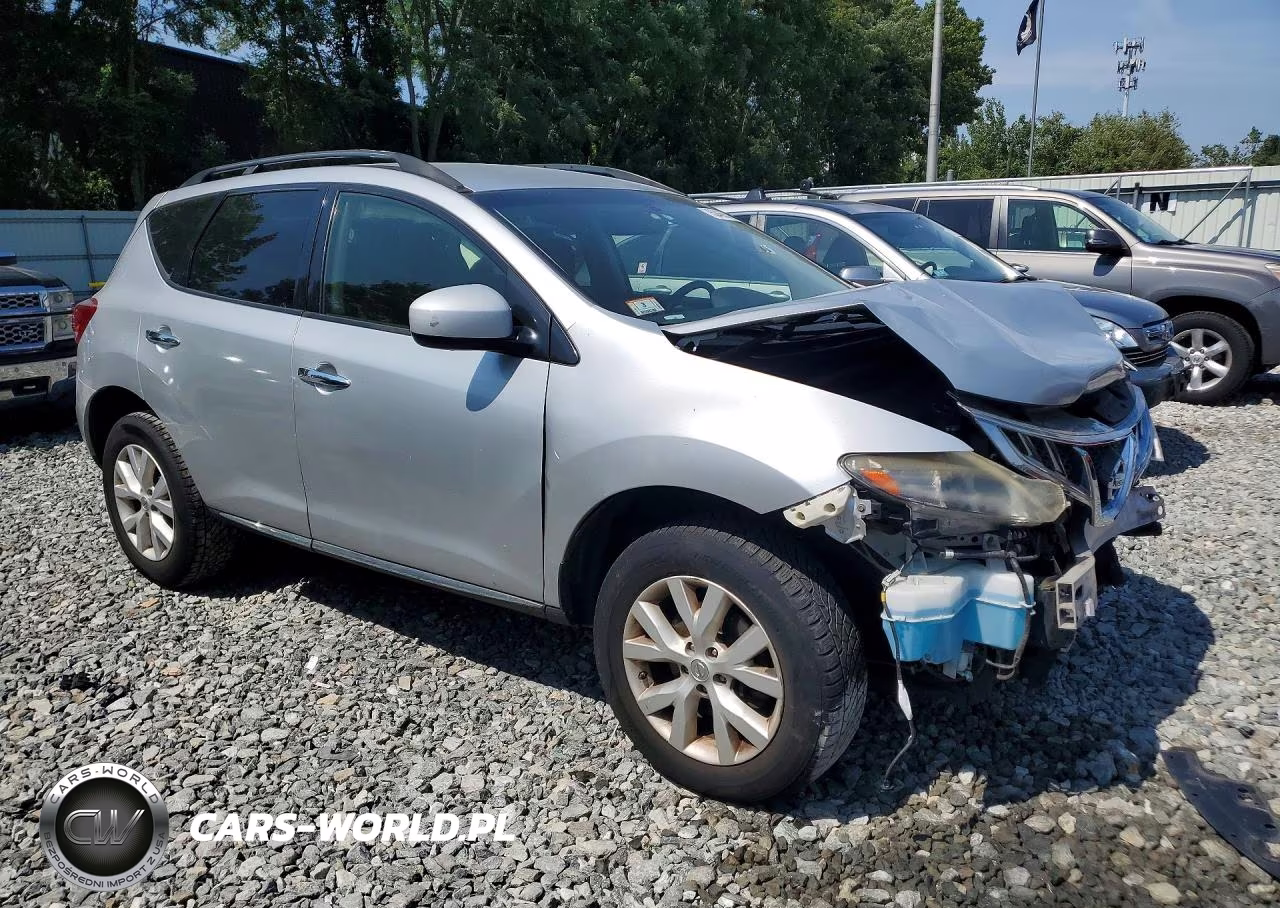 2013 Nissan Murano S VIN:JN8AZ1MW4DW318368 - 4