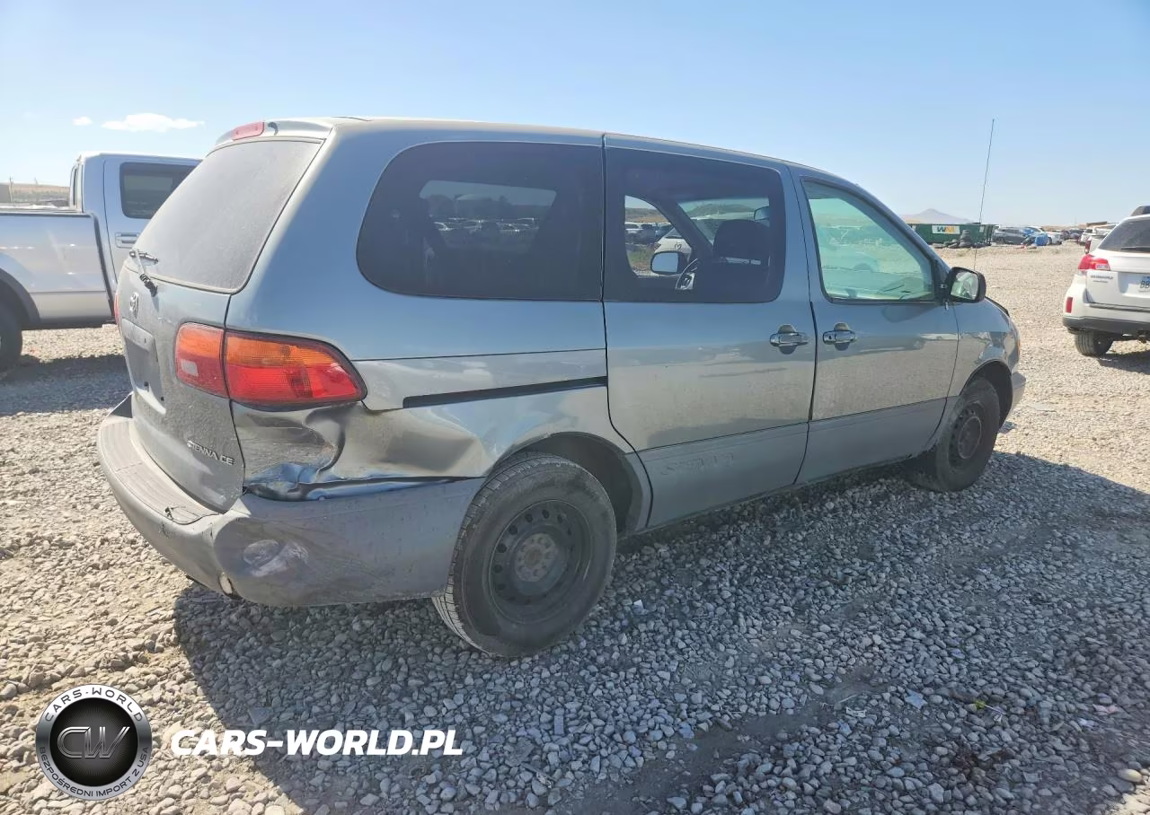2000 Toyota Sienna Ce VIN:4T3ZF19C7YU319623 - 3