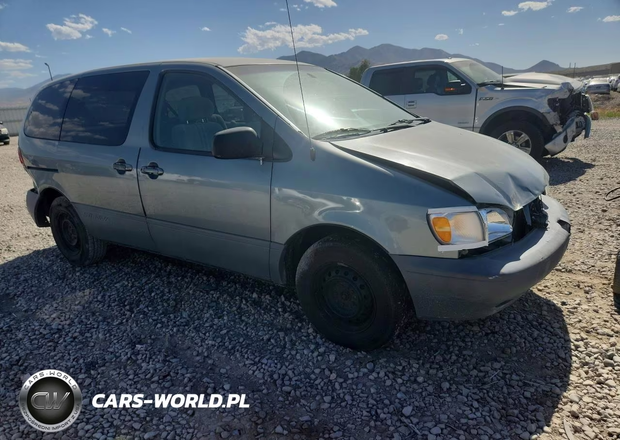 2000 Toyota Sienna Ce VIN:4T3ZF19C7YU319623 - 4