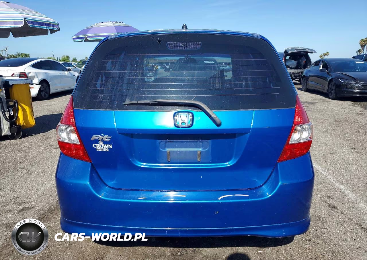 2008 Honda Fit Sport VIN:JHMGD38688S015857 - 6