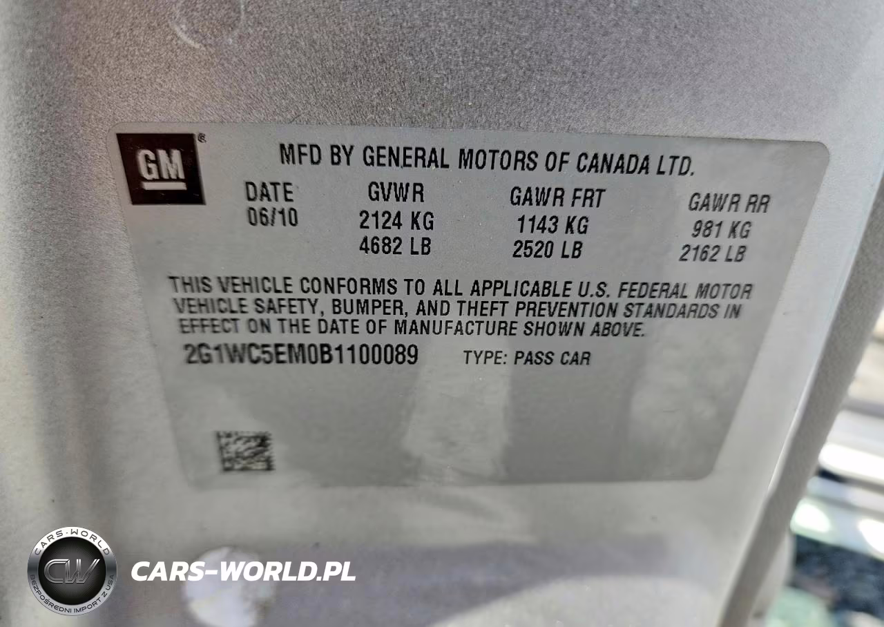 2011 Chevrolet Impala Ltz VIN:2G1WC5EM0B1100089 - 12