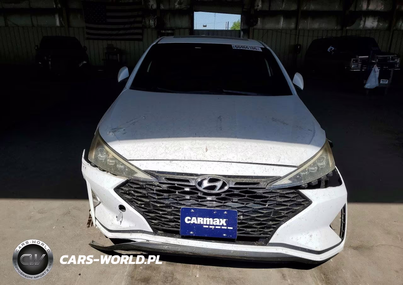 2019 Hyundai Elantra Sport VIN:KMHD04LB8KU838581 - 5
