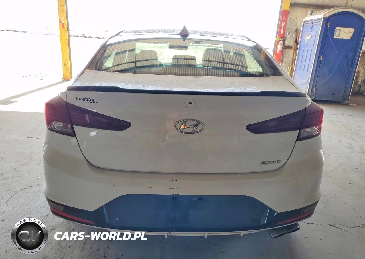 2019 Hyundai Elantra Sport VIN:KMHD04LB8KU838581 - 6