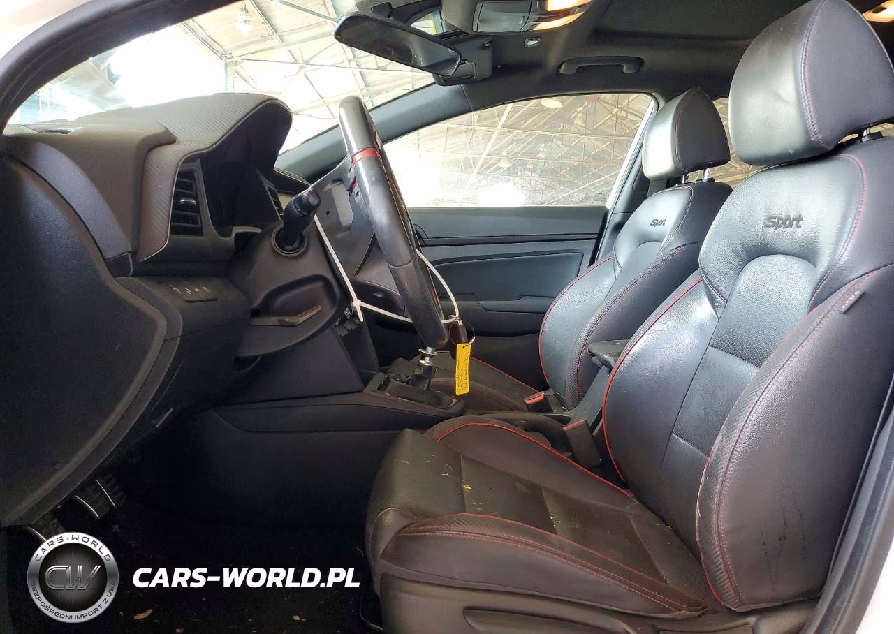 2019 Hyundai Elantra Sport VIN:KMHD04LB8KU838581 - 7