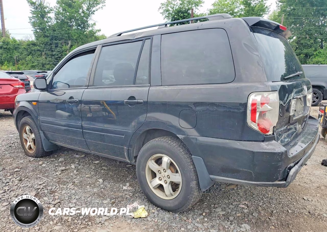 2008 Honda Pilot Exl VIN:5FNYF18588B010649 - 2