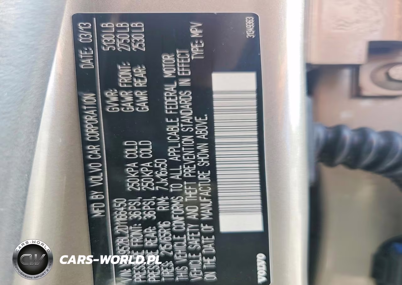 2013 Volvo Xc70 3.2 VIN:YV4952BL2D1166450 - 12