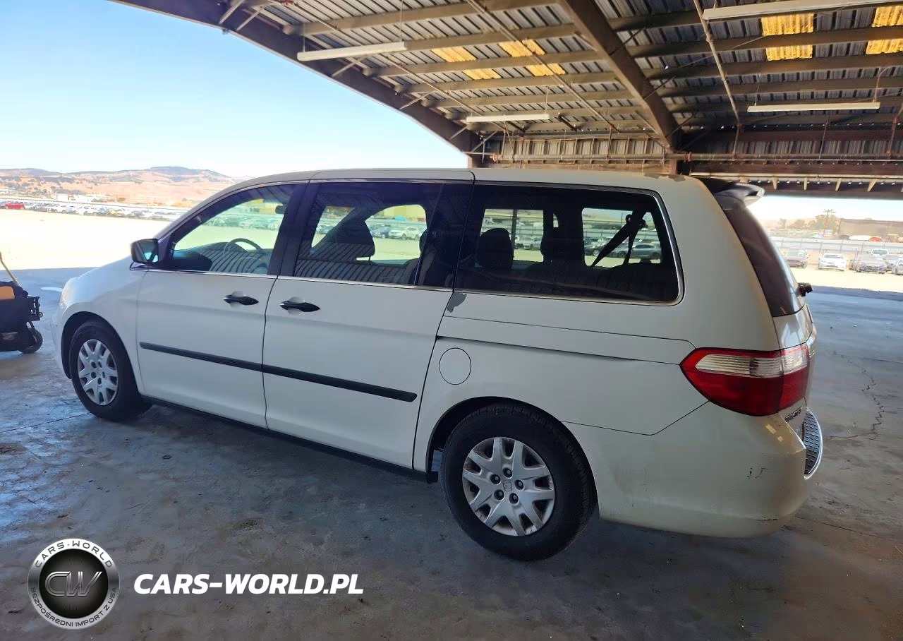 2007 Honda Odyssey Lx VIN:5FNRL38227B022003 - 2