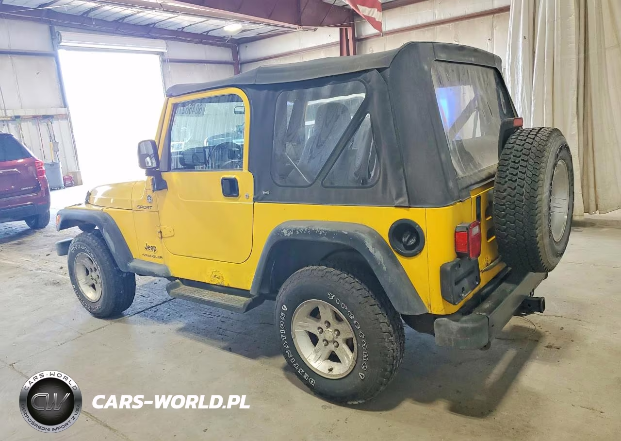 2006 Jeep Wrangler - Tj Sport VIN:1J4FA49S76P769611 - 2