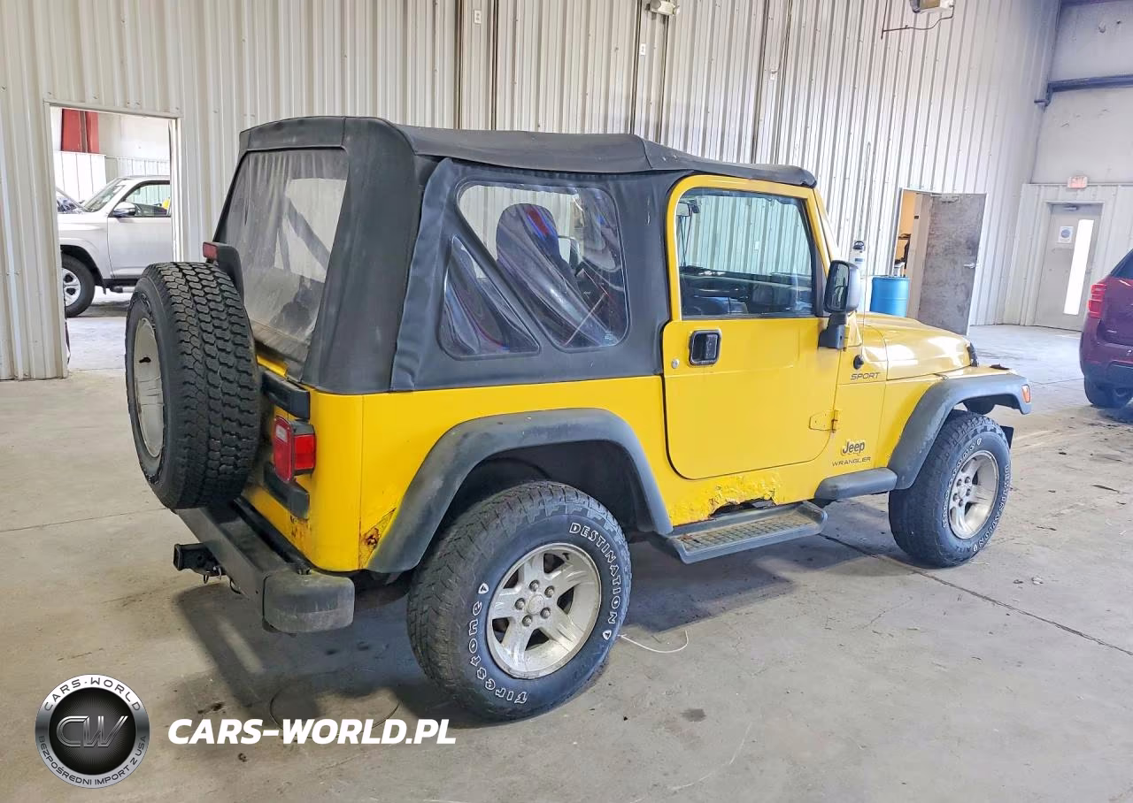 2006 Jeep Wrangler - Tj Sport VIN:1J4FA49S76P769611 - 3