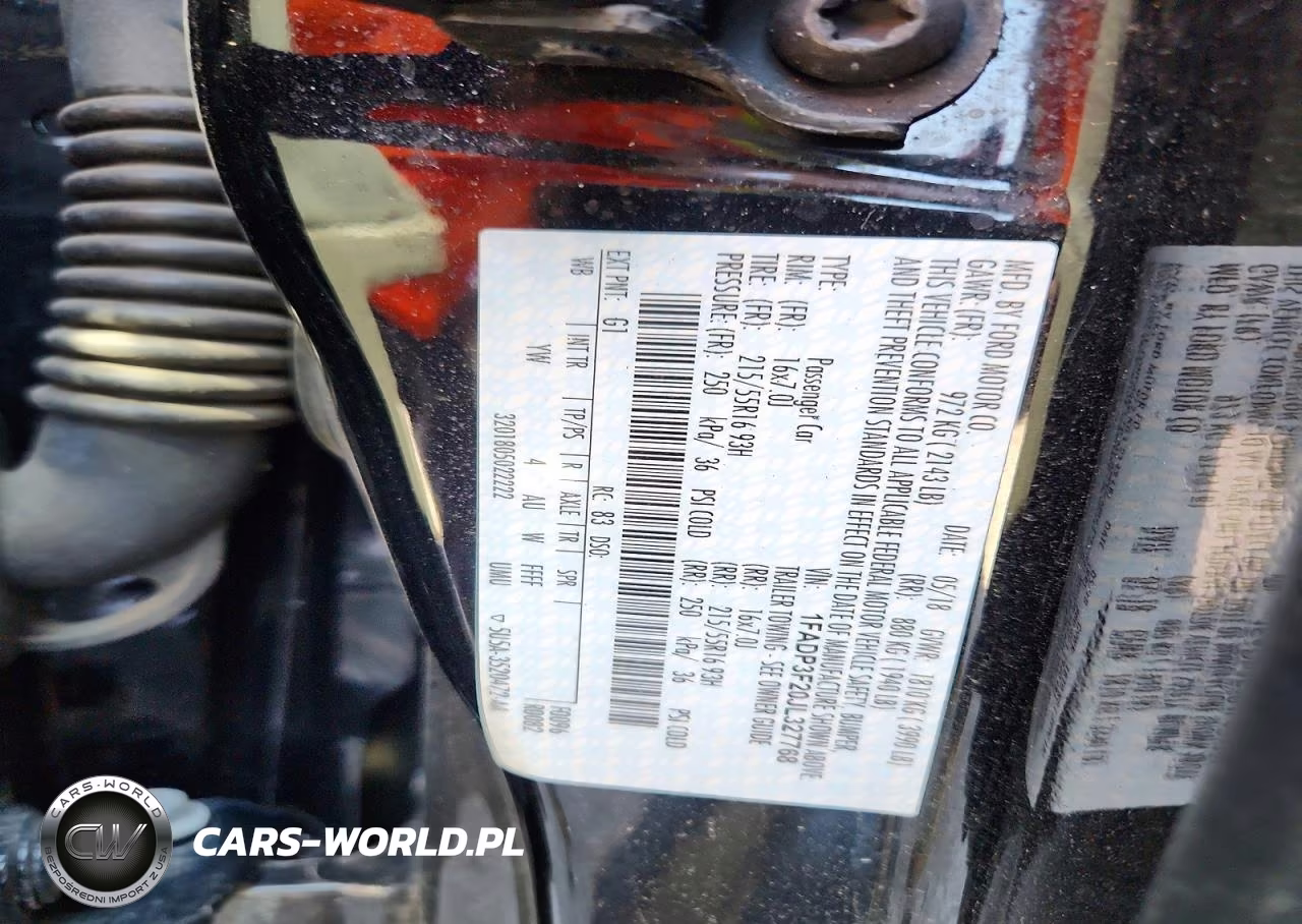 2018 Ford Focus Se VIN:1FADP3F20JL327768 - 12