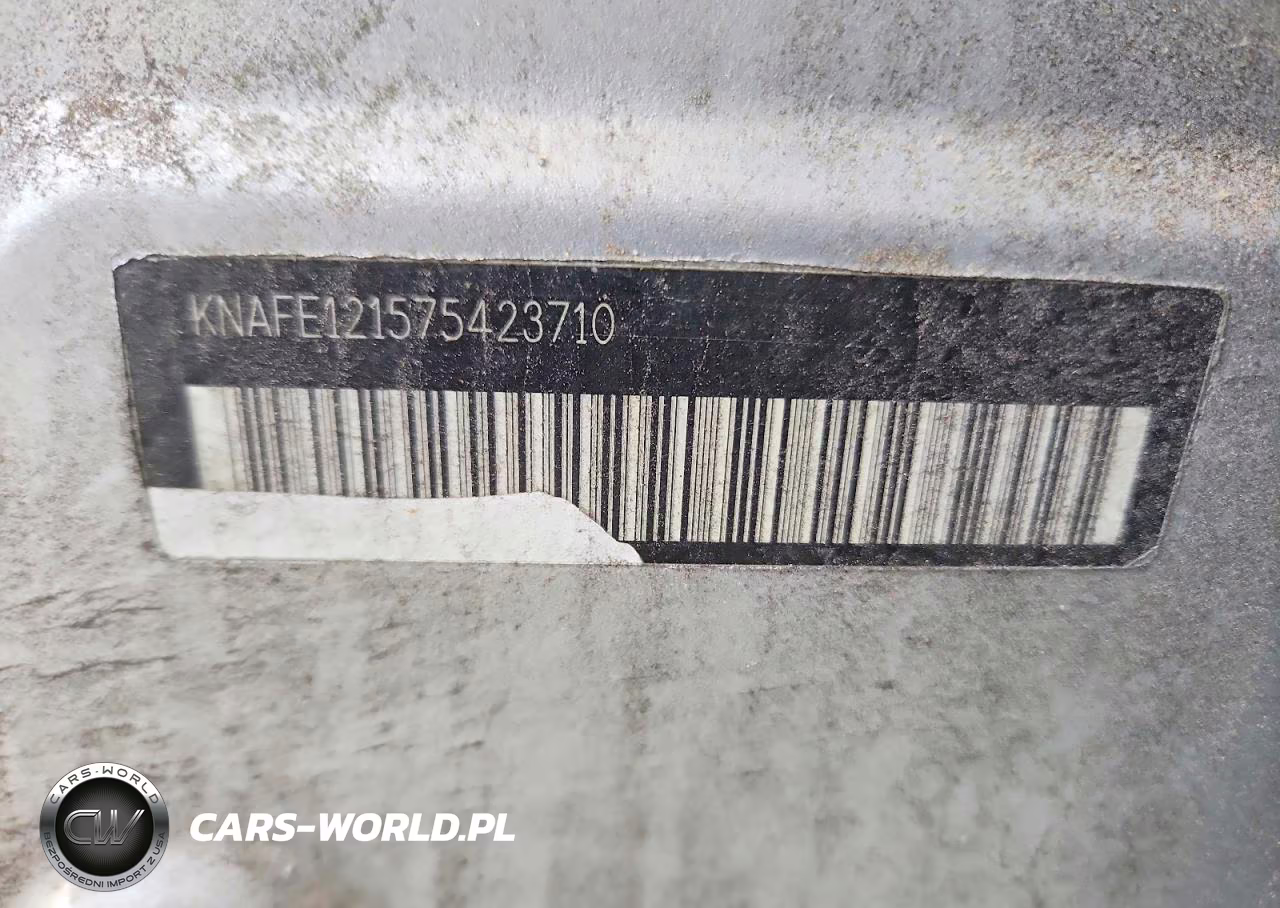 2007 Kia Spectra VIN:KNAFE121575423710 - 12