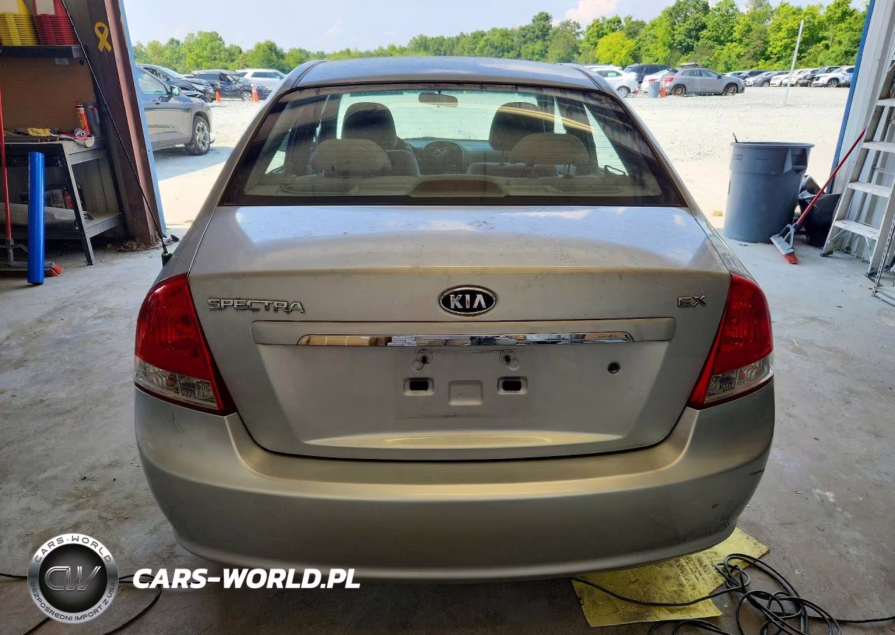 2007 Kia Spectra VIN:KNAFE121575423710 - 6