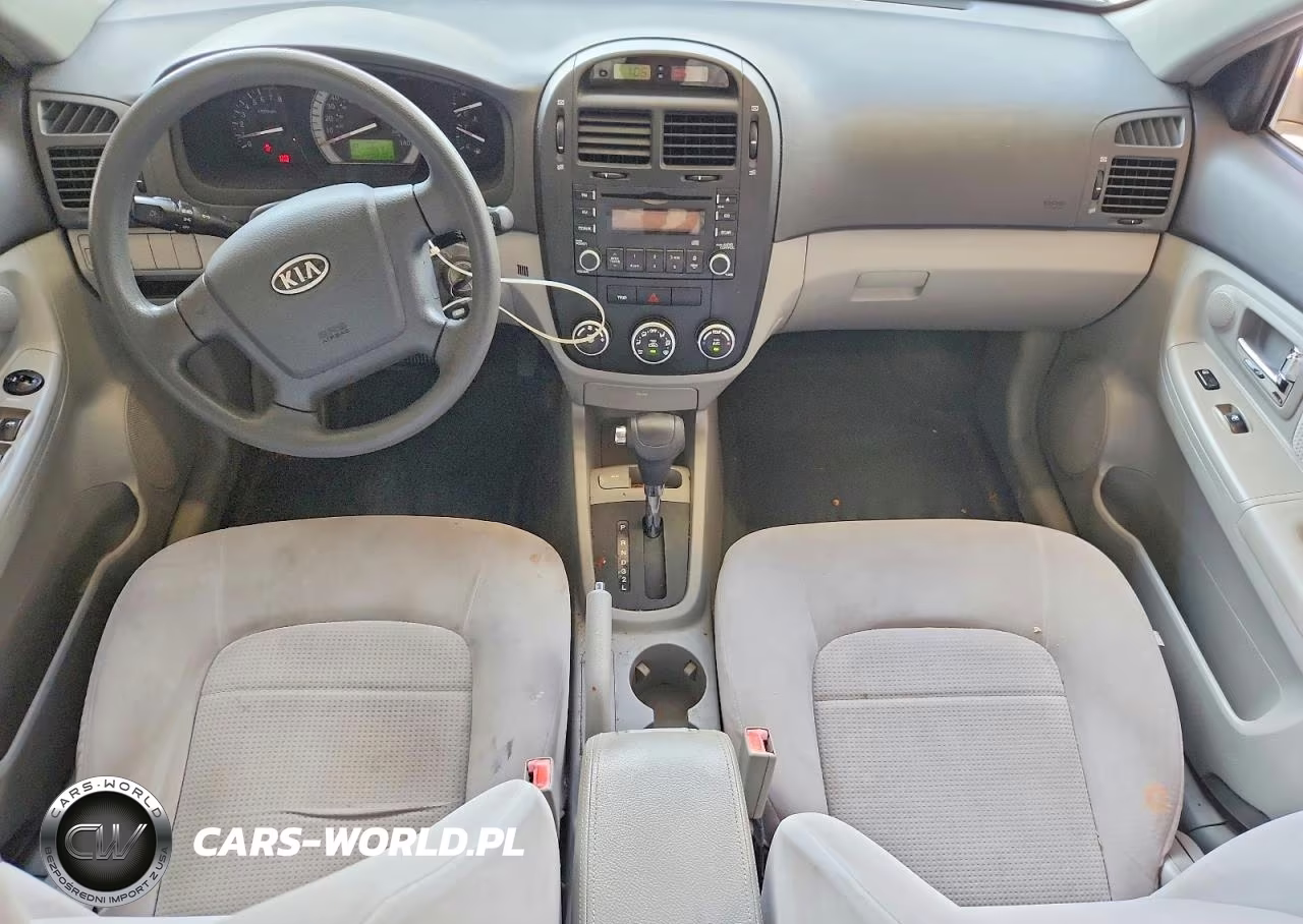 2007 Kia Spectra VIN:KNAFE121575423710 - 8