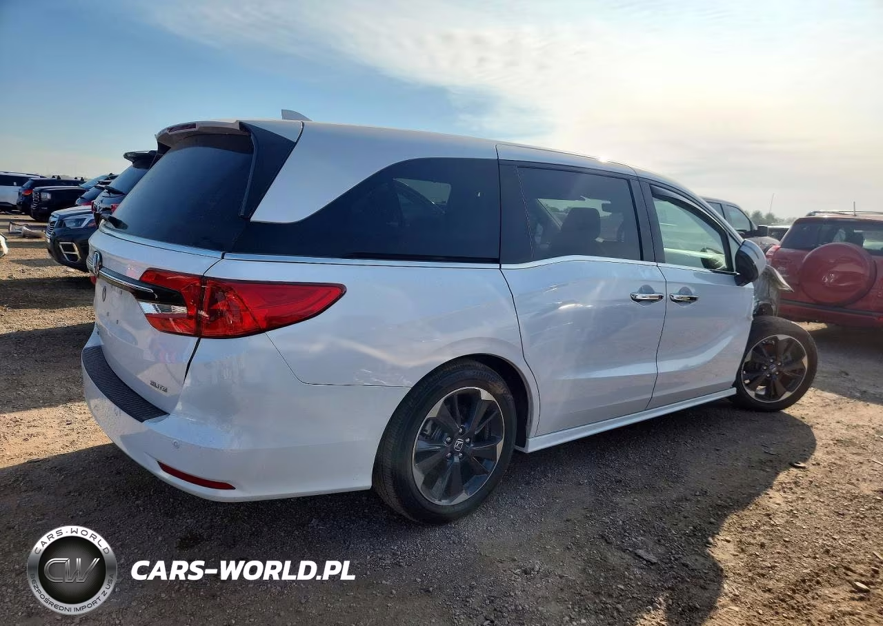 2024 Honda Odyssey Elite VIN:5FNRL6H90RB059911 - 3