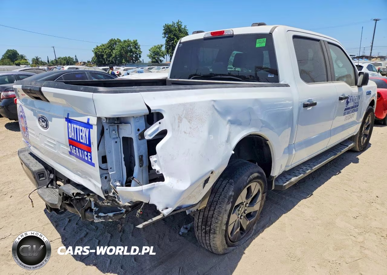 2025 Ford F150 Lightning Pro VIN:1FT6W1BM9SWG16603 - 3