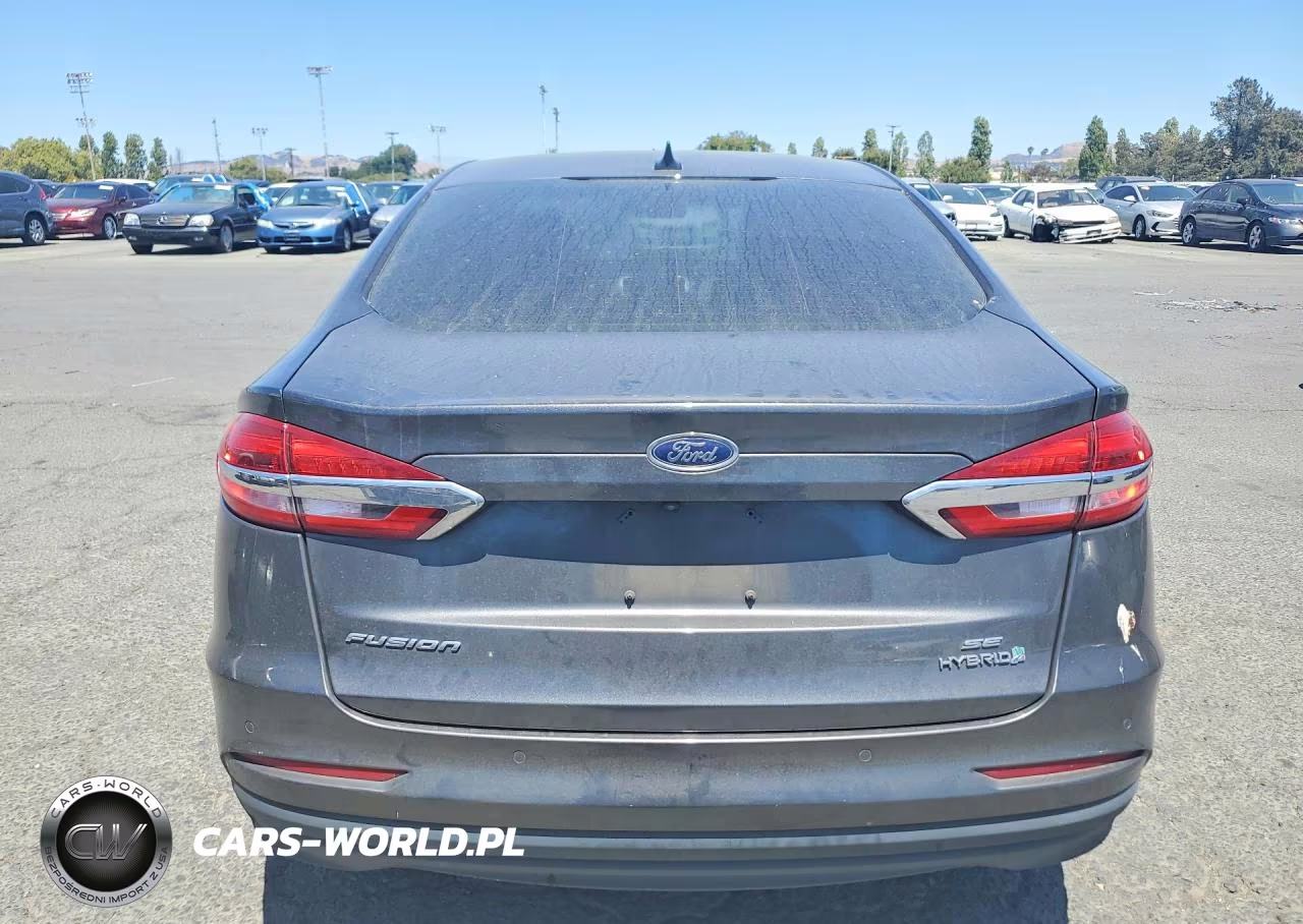 2019 Ford Fusion Se VIN:3FA6P0LU9KR115337 - 6