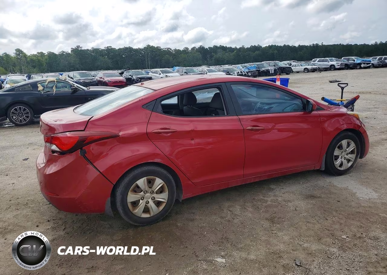 2016 Hyundai Elantra Se VIN:KMHDH4AE7GU478491 - 3