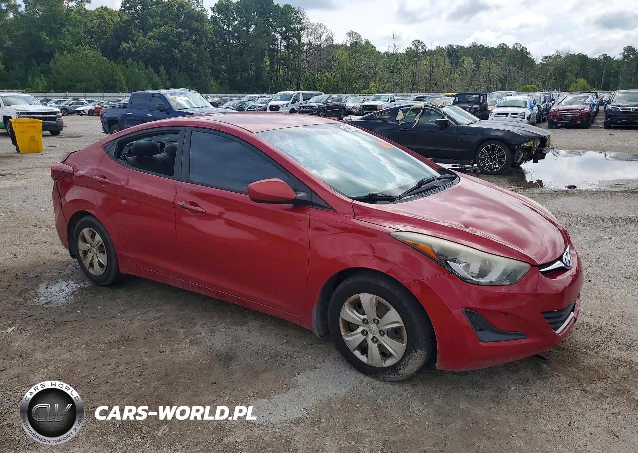 2016 Hyundai Elantra Se VIN:KMHDH4AE7GU478491 - 4