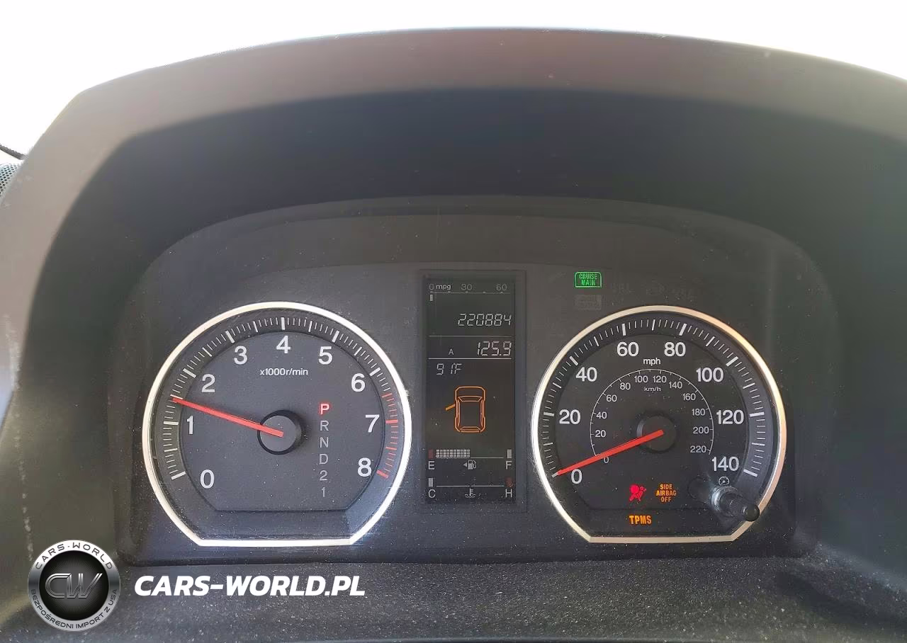 2007 Honda Cr-V Exl VIN:JHLRE48787C086901 - 9