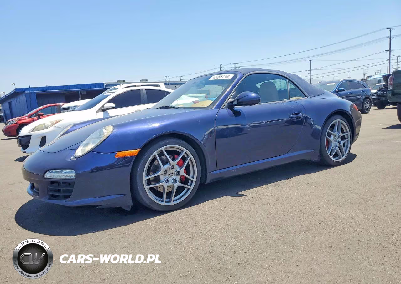 2009 Porsche 911 Carrera S Cabriolet-Carrera 4S – zdjęcie 1 z 12