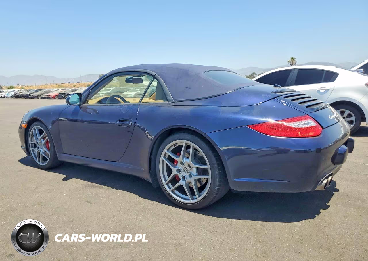2009 Porsche 911 Carrera S Cabriolet-Carrera 4S VIN:WP0CB29999S756304 - 2