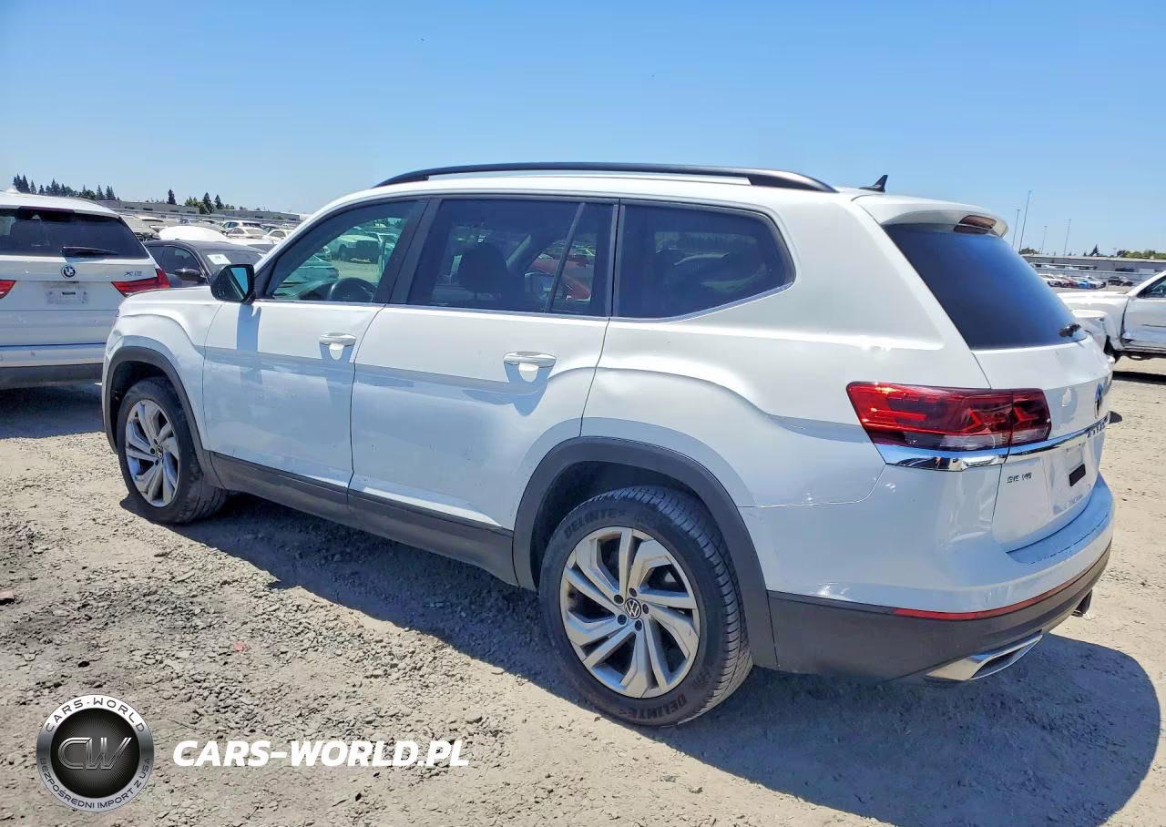 2021 Volkswagen Atlas Se VIN:1V2WR2CA1MC568776 - 2