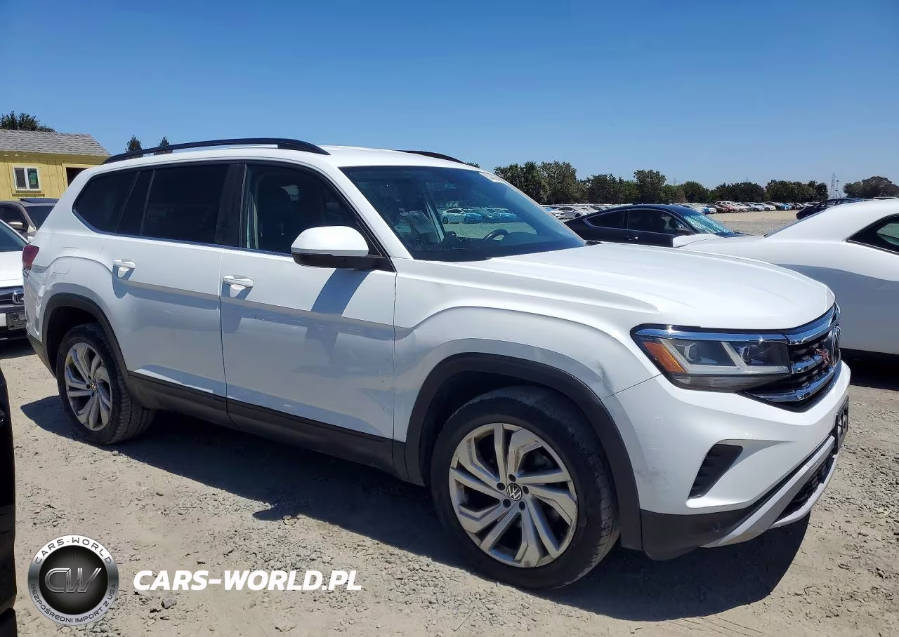 2021 Volkswagen Atlas Se VIN:1V2WR2CA1MC568776 - 4