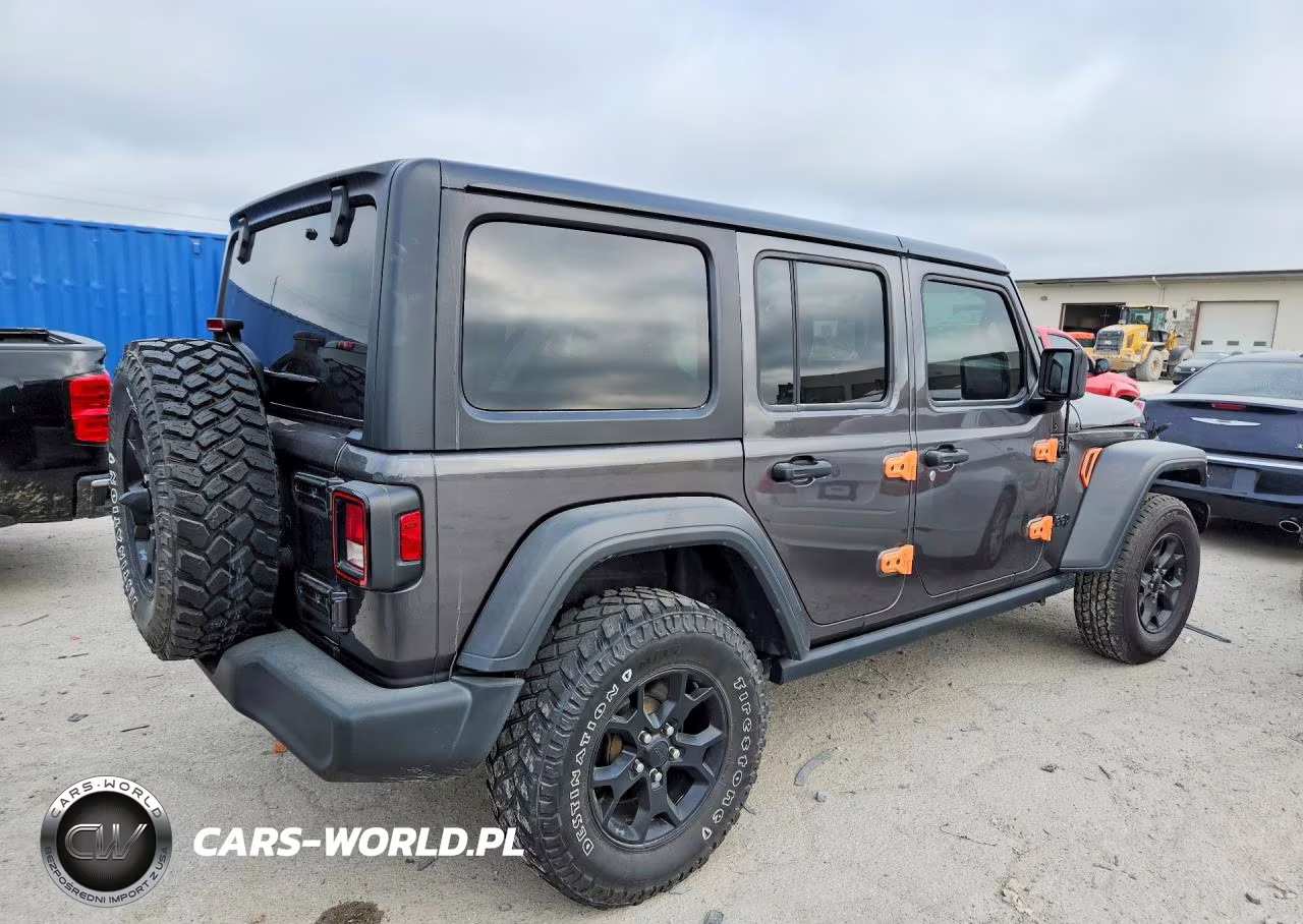 2020 Jeep Wrangler Unlimited Sport VIN:1C4HJXDN9LW174116 - 3