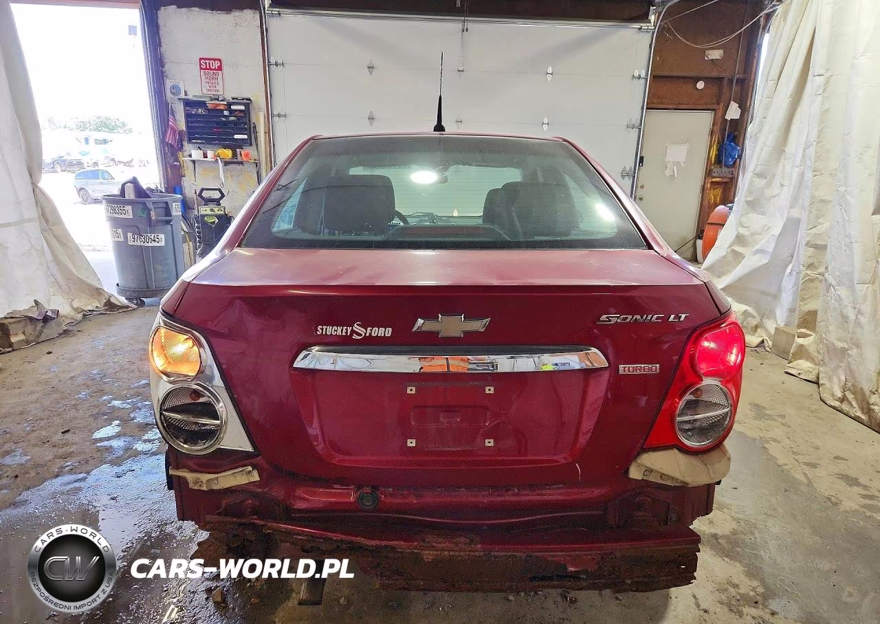 2012 Chevrolet Sonic Lt VIN:1G1JD5SB3C4180889 - 6
