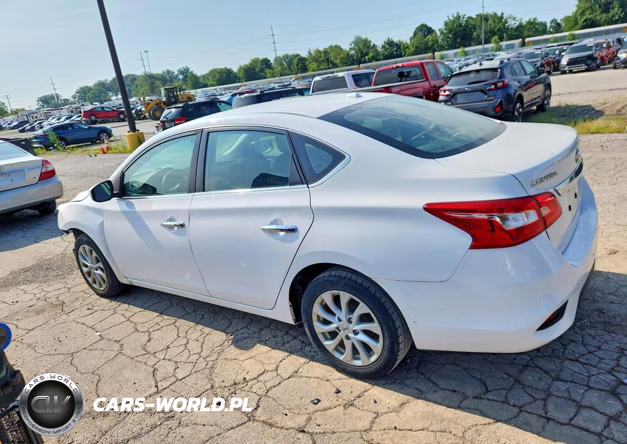 2019 Nissan Sentra Sv VIN:3N1AB7AP2KY427825 - 2